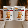 Custom Mug - Personalized Christmas Birthday Gifts For Cat Lovers, Cat Mom And Dad - Meow Mode On