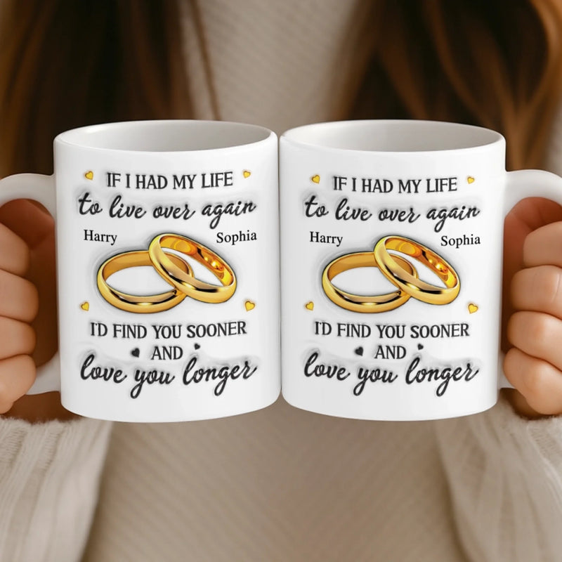 Custom Mug - Personalized Anniversary Wedding Gifts For Husband And Wife, Him And Her - Always Choosing You My Love