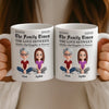 Custom Mug - Personalized Birthday Gifts For Mom, Dad, Daughter, Son - Growing Up Together With Love