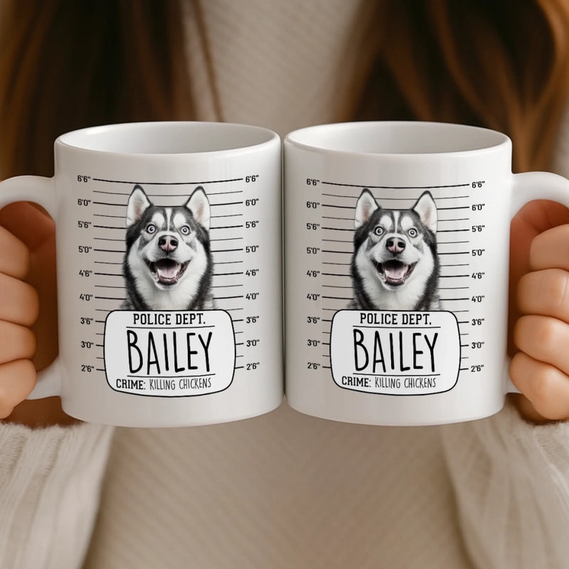 Custom Photo Mug - Personalized Birthday Gifts For Dog Cat Lovers, Dog Dad And Mom, Cat Owners - Serial Treat Killer