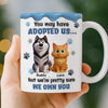 Custom Mug - Personalized Birthday Gifts For Dog Cat Lovers, Dog Dad And Mom, Cat Owners - My Pets Make Life Purrfect