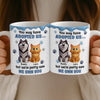 Custom Mug - Personalized Birthday Gifts For Dog Cat Lovers, Dog Dad And Mom, Cat Owners - My Pets Make Life Purrfect