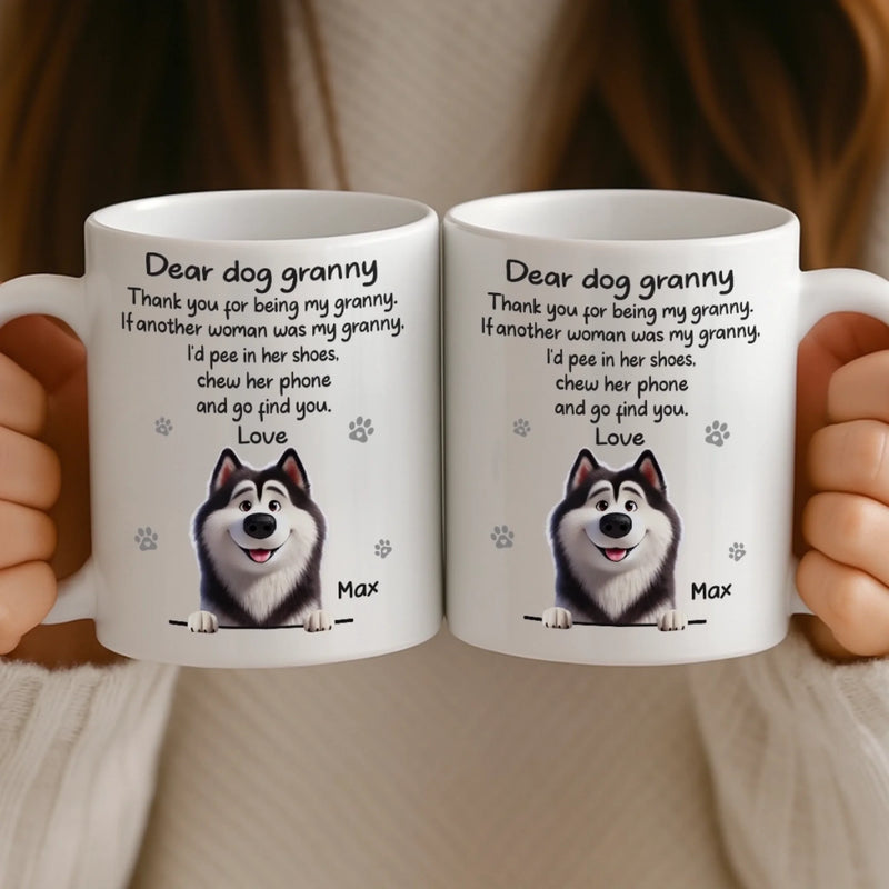 Custom Mug - Personalized Birthday Gifts For Dog Lovers, Dog Dad And Mom - Blessed With The Best Dog