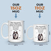 Custom Mug - Personalized Birthday Gifts For Dog Lovers, Dog Dad And Mom - Blessed With The Best Dog