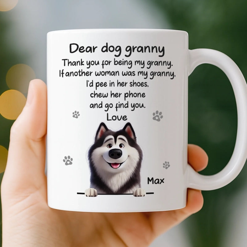 Custom Mug - Personalized Birthday Gifts For Dog Lovers, Dog Dad And Mom - Blessed With The Best Dog