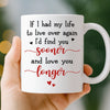 Custom Mug - Personalized Anniversary Wedding Gifts For Husband And Wife, Him And Her - Love You More Than Yesterday
