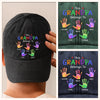 Custom Vintage Washed Denim Baseball Cap US - Personalized Birthday Gifts For Dad, Grandpa - Grandpa You Are Our Joy