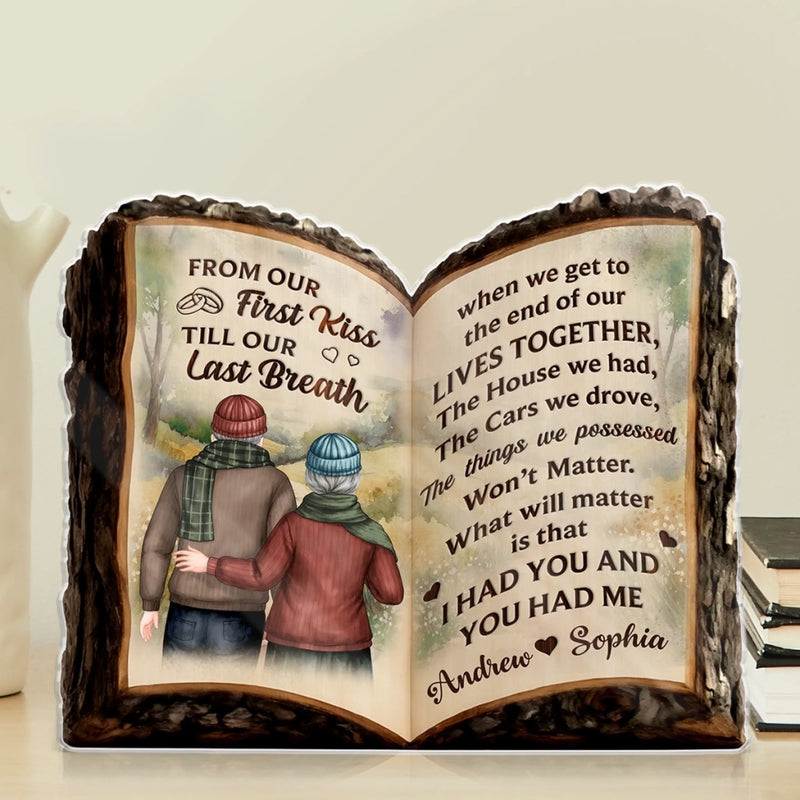 Custom Acrylic Plaque - Personalized Anniversary Wedding Gifts For Husband And Wife, Him And Her - Loving You Is My Greatest Joy