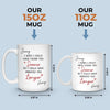Custom Mug - Personalized Anniversary Wedding Gifts For Husband And Wife, Him And Her - You Are My Favorite Person