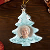 Custom Photo Acrylic Ornament - Personalized Christmas Memorial Sympathy Gifts For Loss Of Mom, Dad - Always Loved Always Remembered Forever