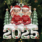Custom Name Christmas Family Gifts - Personalized Ornament