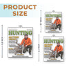 Custom Photo Magazine Acrylic Ornament - Personalized Christmas Birthday Hunting Gifts For Hunters - Buck Season Is My Reason