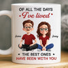 Custom Mug - Personalized Anniversary Wedding Gifts For Husband And Wife, Him And Her - You Me Always Better Together