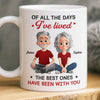 Custom Mug - Personalized Anniversary Wedding Gifts For Husband And Wife, Him And Her - You Me Always Better Together