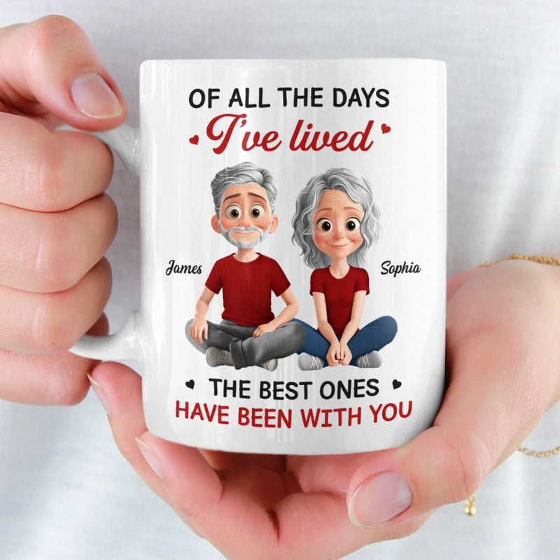 Custom Mug - Personalized Anniversary Wedding Gifts For Husband And Wife, Him And Her - You Me Always Better Together