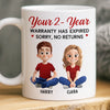 Custom Mug - Personalized Anniversary Wedding Gifts For Husband And Wife, Him And Her - Loving You Is My Favorite