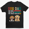 Custom Unisex T-shirt, Premium T-shirt, Hoodie - Personalized Birthday Gifts For Dog Lovers, Dog Dad And Mom - Official Treat Distributor