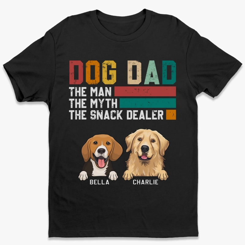 Custom Unisex T-shirt, Premium T-shirt, Hoodie - Personalized Birthday Gifts For Dog Lovers, Dog Dad And Mom - Official Treat Distributor
