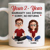 Custom Mug - Personalized Anniversary Wedding Gifts For Husband And Wife, Him And Her - Loving You Is My Favorite