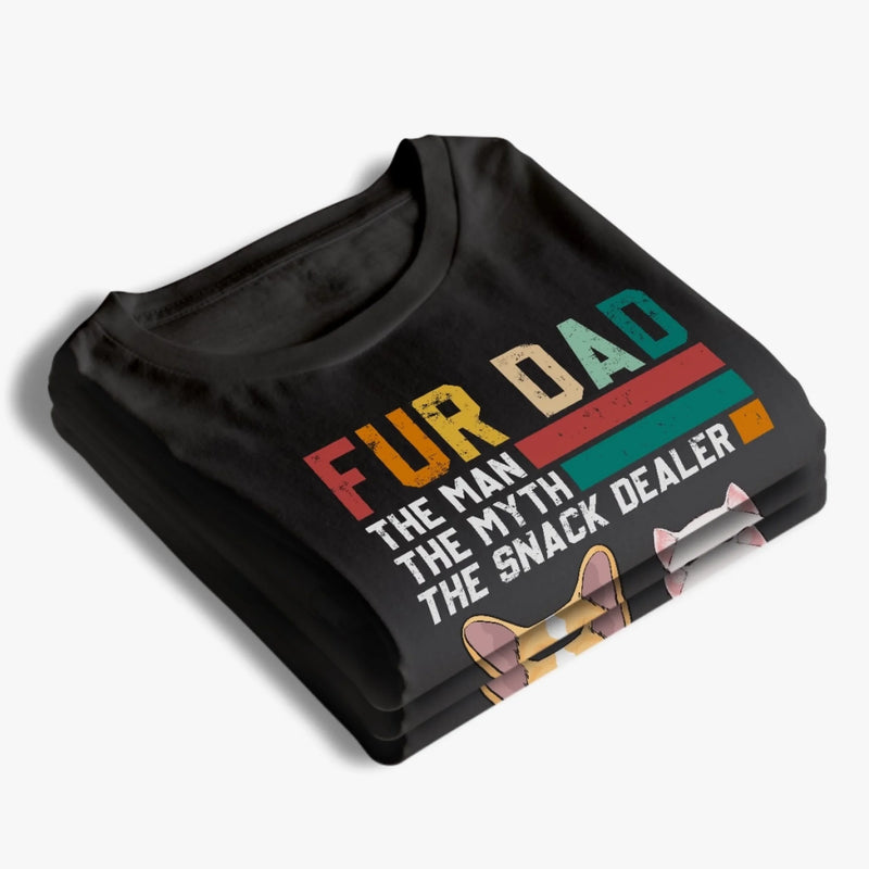Custom Unisex T-shirt, Premium T-shirt, Hoodie - Personalized Birthday Gifts For Dog Cat Lovers, Dog Dad And Mom, Cat Owners - Pawternity Life Chose Me