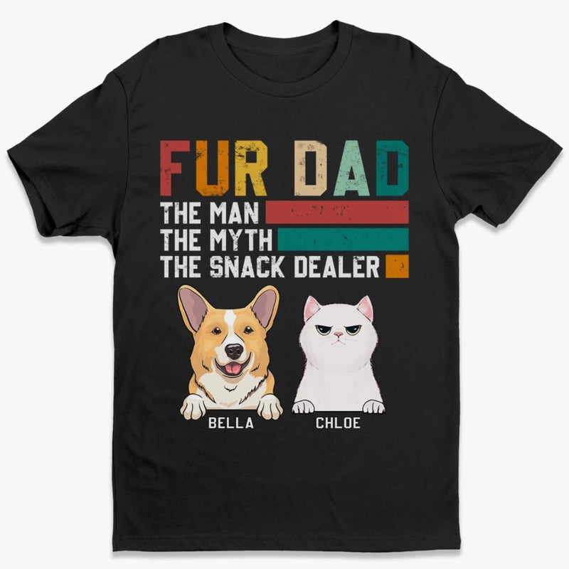 Custom Unisex T-shirt, Premium T-shirt, Hoodie - Personalized Birthday Gifts For Dog Cat Lovers, Dog Dad And Mom, Cat Owners - Pawternity Life Chose Me