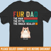 Custom Unisex T-shirt, Premium T-shirt, Hoodie - Personalized Birthday Gifts For Dog Cat Lovers, Dog Dad And Mom, Cat Owners - Pawternity Life Chose Me