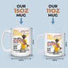 Custom Photo Magazine Mug - Personalized Birthday Gifts For Fisherman - Hooked On A Good Day