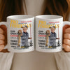 Custom Photo Magazine Mug - Personalized Birthday Gifts For Fisherman - Small Kid Big Happy