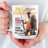Custom Photo Magazine Mug - Personalized Birthday Gifts For Fisherman - Hooked On The Outdoors