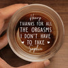 Custom Whiskey Glass - Personalized Anniversary Wedding Gifts For Husband And Wife, Him And Her, Wine, Bourbon, Whiskey Lovers - You Me Same Vibes Forever