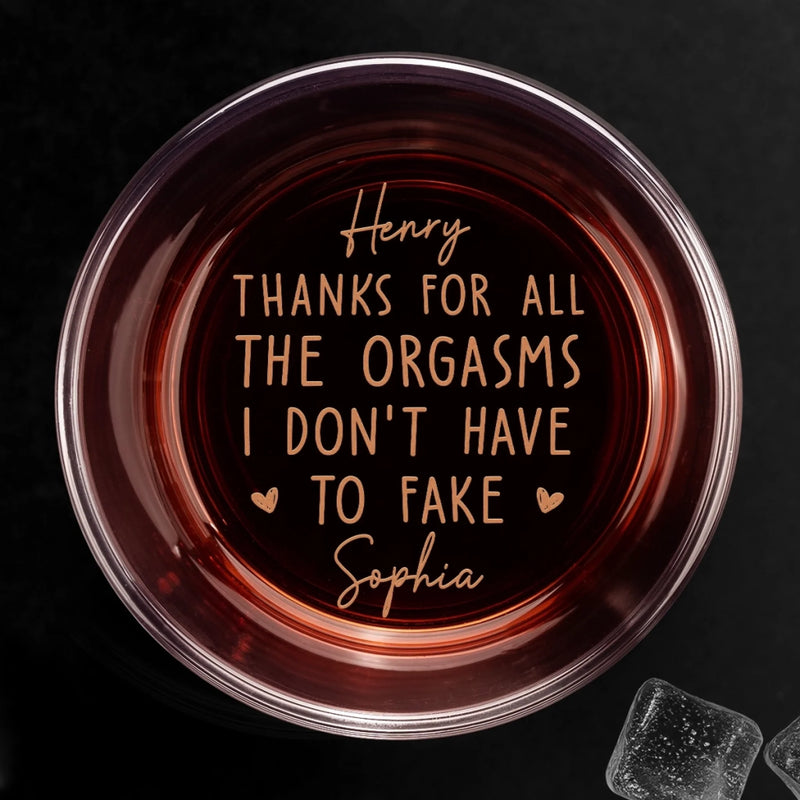 Custom Whiskey Glass - Personalized Anniversary Wedding Gifts For Husband And Wife, Him And Her, Wine, Bourbon, Whiskey Lovers - You Me Same Vibes Forever