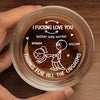 Custom Whiskey Glass - Personalized Anniversary Wedding Gifts For Husband And Wife, Him And Her, Wine, Bourbon, Whiskey Lovers - My Favorite Person Since Always