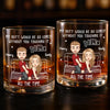 Custom Whiskey Glass - Personalized Anniversary Wedding Gifts For Husband And Wife, Him And Her - Still Crushing On You Daily
