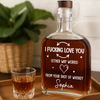 Custom Whiskey Bottle - Personalized Anniversary Wedding Gifts For Husband And Wife, Him And Her - Soulmates In Our Own Way