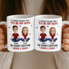 Custom Mug - Personalized Anniversary Wedding Gifts For Husband And Wife, Him And Her - Choosing You Never Gets Old
