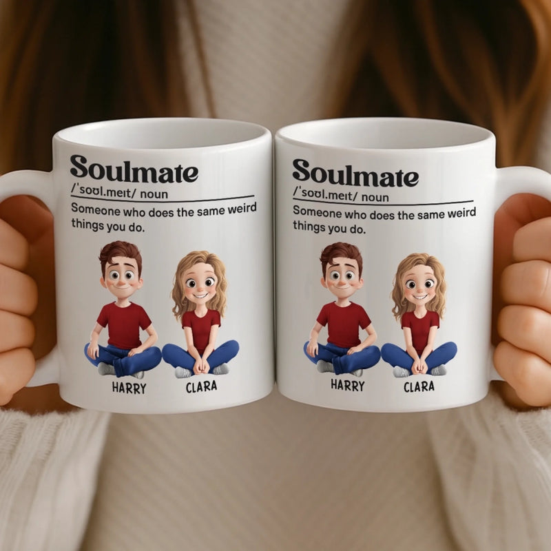 Custom Mug - Personalized Anniversary Wedding Gifts For Husband And Wife, Him And Her - You Make Life Extra Sweet