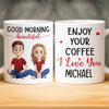 Custom Mug - Personalized Anniversary Wedding Gifts For Husband And Wife, Him And Her - Better Together Since Day One