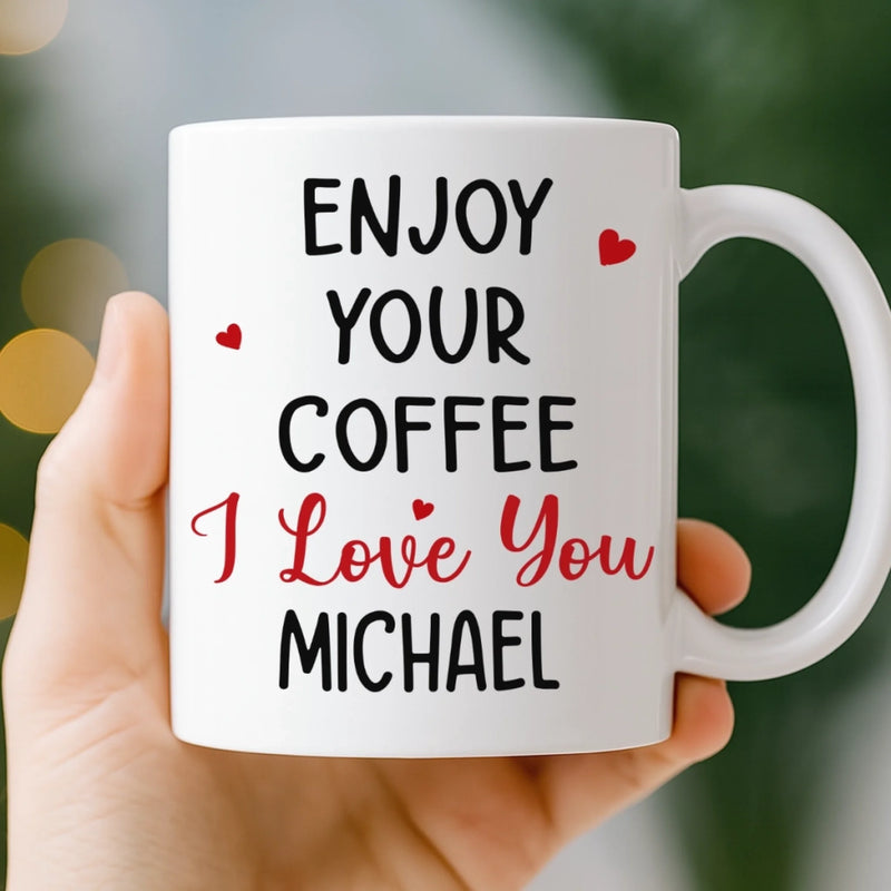 Custom Mug - Personalized Anniversary Wedding Gifts For Husband And Wife, Him And Her - Better Together Since Day One