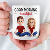 Custom Mug - Personalized Anniversary Wedding Gifts For Husband And Wife, Him And Her - Better Together Since Day One