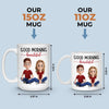 Custom Mug - Personalized Anniversary Wedding Gifts For Husband And Wife, Him And Her - Better Together Since Day One