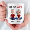 Custom Mug - Personalized Anniversary Wedding Gifts For Husband And Wife, Him And Her - You Me All The Way