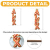 Custom Candy Cane Letter Wooden Ornament - Personalized Christmas Birthday Gifts For Mom, Dad, Brother, Sister, Kids - A Treat That Never Melts