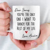 Custom Mug - Personalized Anniversary Wedding Gifts For Husband And Wife, Him And Her - Still Crushing On You Always