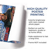 Custom Photo Magazine Vertical Poster - Personalized Christmas Birthday Fishing Gifts For Fisherman - The Legend Reels On