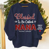 Custom Unisex Sweatshirt, Hoodie With Design On Sleeve - Personalized Birthday Gifts For Mom, Grandma - Blessed To Have You