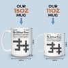 Custom Scrabble Mug - Personalized Christmas Birthday Gifts For Brother, Sister - Different Paths Same Heartbeat