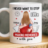 Custom Mug - Personalized Anniversary Wedding Gifts For Husband And Wife, Him And Her - Wild Hearts Perfect Match