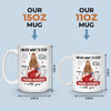 Custom Mug - Personalized Anniversary Wedding Gifts For Husband And Wife, Him And Her - Wild Hearts Perfect Match