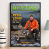 Custom Photo Magazine Vertical Poster - Personalized Christmas Birthday Hunting Gifts For Hunters - Moments Like This Are Earned