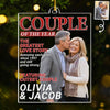 Custom Photo Magazine Acrylic Ornament - Personalized Anniversary Christmas Wedding Gifts For Husband And Wife, Him And Her - Still Choosing You Every Day
